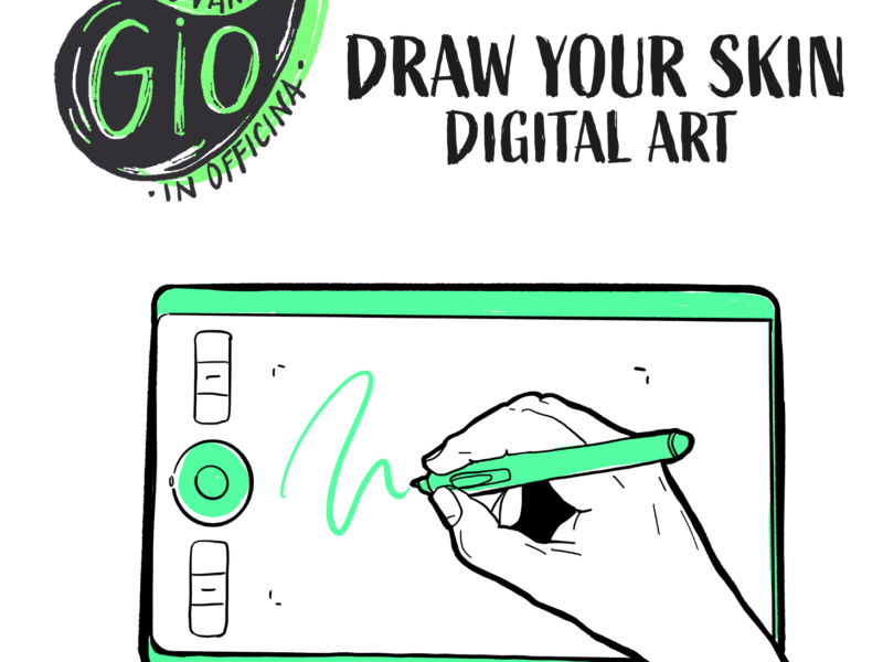DRAW YOUR SKIN - DIGITAL ART